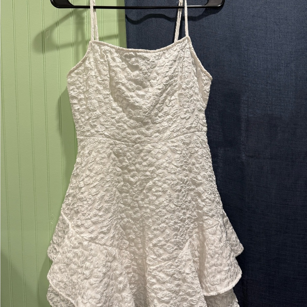 SHEIN White Textured Dress